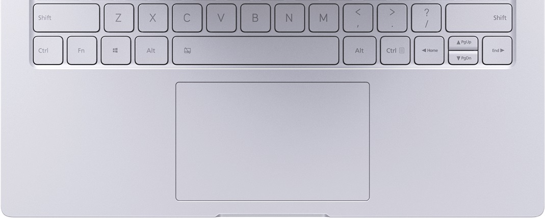 Клавиатура и тачпад ноутбука Xiaomi