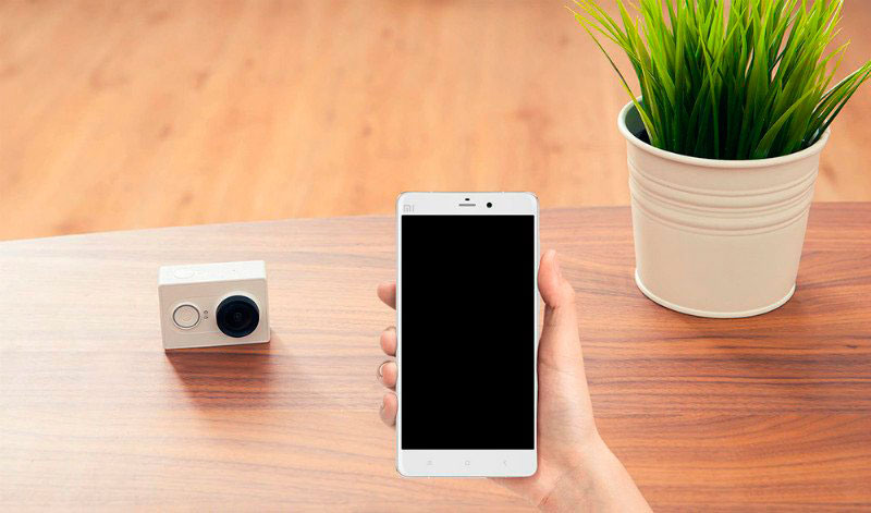 Камерой Xiaomi Yi можно управлять с телефона!
