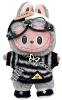 Брелок POP MART LABUBU, Oreo Attack, Cute Hang Tag Box Vinyl Doll
