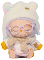 Брелок POP MART LABUBU THE MONSTERS, Sitting Party Collection, Vinyl Face Hang Tag Box