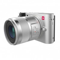 Беззеркальный цифровой фотоаппарат Yi M1 (2 объектива) (Silver/Серебристый)
