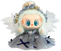 Брелок POP MART LABUBU THE MONSTERS, Feather Dream Stardust , Vinyl Face Hang Tag Box