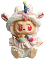 Брелок POP MART LABUBU, Pajamas Bunny Baby, Vinyl Face Hang Tag Box
