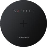 Беспроводное зарядное устройство Qi Satechi Wireless Charger fast (Black/Черный)