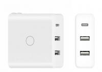 Сетевое зарядное уст-во Xiaomi Zmi 2xUSBx3.6A + USB-C*3A 45W (White/Белый)
