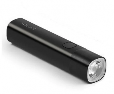 Фонарик портативный Xiaomi Solove X3S Portable Flashlight 1800mAh (Black/Черный)