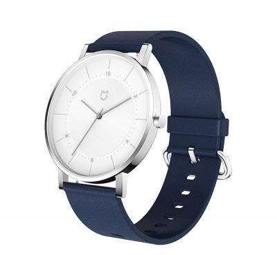 Часы механические кварцевые Xiaomi Mijia Quartz Watch Classic Edition (White+Blue)
