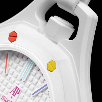 Часы Audemars Piguet & Swatch Royal Pop (HUIT BLANC)