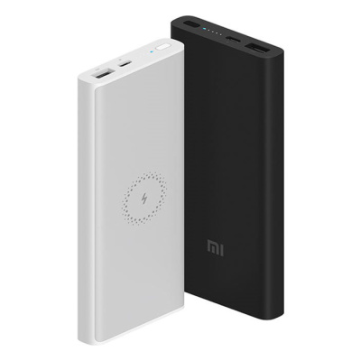 Портативный аккумулятор Xiaomi Mi Wireless Power Bank 10000mAh +Qi 10W (Silver/Серебристый)