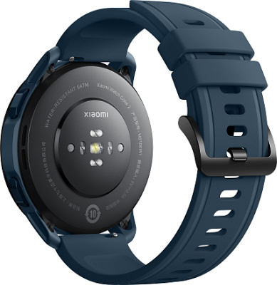 Смарт-часы Xiaomi Mi Watch S1-Active (1,43"), синий корпус, синий ремешок (Blue Ocean)