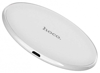 Беспроводное зарядное устройство Qi Hoco CW6 (White/Белый)