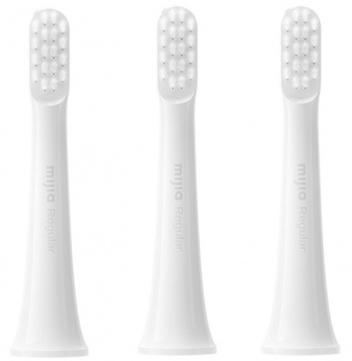 Сменные головки для зубной щетки Xiaomi Mijia Sonic Toothbrush T100 (3шт.) (White/Белый)