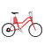 Электровелосипед Xiaomi YunBike C1 (женский, красный)