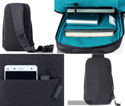 Xiaomi MI City Sling Bag (Dark Gray/Серый)
