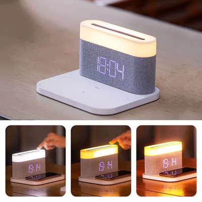 Часы-Будильник VFZ Light + Qi Alarm Clock (White/Белый)