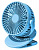 Вентилятор портативный Xiaomi VH Clip Fan 2000mAh (Blue/Голубой)