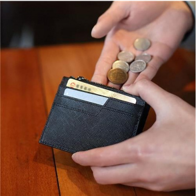 Кошелёк Xiaomi 90 Points Card Holder with Coin (Black/Черный)