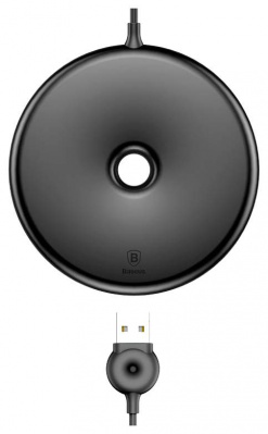 Беспроводное зарядное устройство Qi Baseus Donut Charger (Black/Черный)