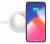 Беспроводное зарядное устройство Qi Baseus mushroom lamp Desktop wireless charger (White/Белый)