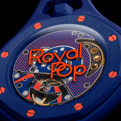 Часы Audemars Piguet & Swatch Royal Pop (ORENJI HACHI)