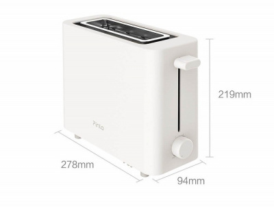 Тостер Xiaomi Mi Pinlo Mini Toaster (White/Белый)