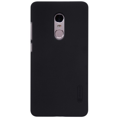 Чехол для Xiaomi Redmi Note 4 Nillkin Super Frosted Shield Black (Черный)