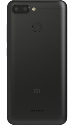 Смартфон Xiaomi Redmi 6 64GB/4GB (Black/Черный)
