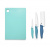 Набор кухонных керамических ножей Xiaomi HuoHou Nano Ceramic Knife (3шт.+доска) (White/Белый)