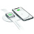 Беспроводное зарядное устройство Qi Baseus Smart 2in1 &watch Charger (White/Белый)