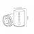 Пробка для винных бутылок Xiaomi Circle Joy (silver/серебро)