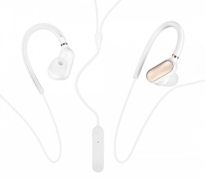 Наушники-Bluetooth Xiaomi Mi Sport Mini Headphone (White+Gold)