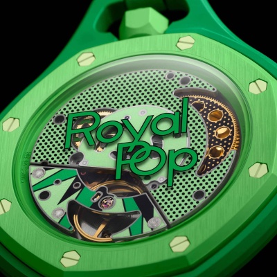Часы Audemars Piguet & Swatch Royal Pop (GREEN EIGHT)