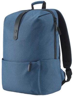 Рюкзак Xiaomi Mi Colleg Casual Shoulder Bag (Black+Blue/Черный+синий)