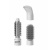 Гибридный стайлер для волос Xiaomi WellSkins Hot Air Comb 650W FT-09 (White/Белый)