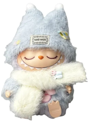 Брелок POP MART LABUBU, Kindergarten, Vinyl Face Hang Tag Box