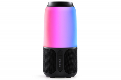 Портативная колонка Xiaomi Velev Bluetooth Colorful Lighting Sound +mic (Black)