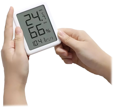 Датчик температуры и влажности Xiaomi MiapMiaoce Hygrothermograph +LCD