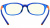 Очки защитные (компьютерные) Xiaomi Mijia Children's Anti-Blue Computer Glasses TR90 (Вlue+orange)