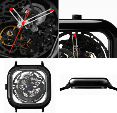 Часы механические с автоподзаводом Xiaomi Ciga Design Mechanical Watch (Silver)