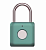 Умный автоматический замок Xiaomi Uodi Smart Padlock Fingerprint Lock (Green/Зеленый)