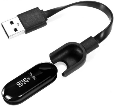 Зарядное устройство USB для Xiaomi Mi Band 3 (Black/Черный)