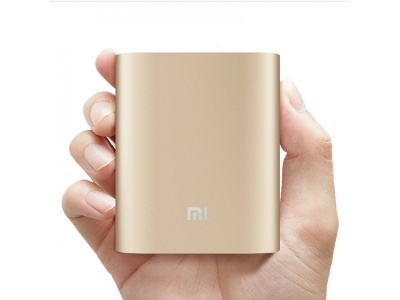 Внешний аккумулятор Xiaomi Mi Power Bank 10000 mAh (Gold/Золотой)