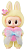 Игрушка POP MART LABUBU THE MONSTERS, Let's Checkmate Series, Vinyl Plush Hanging Card