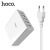 Сетевое зарядное устройство Hoco C18A 4xUSB*2400mAh +1xUSB*3000mAh (White/Белый)