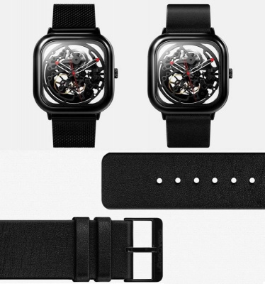 Часы механические с автоподзаводом Xiaomi Ciga Design Mechanical Watch (Black)