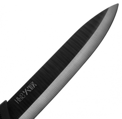 Набор кухонных керамических ножей Xiaomi HuoHou Nano Ceramic Knife (4шт.) (Black/Черный)