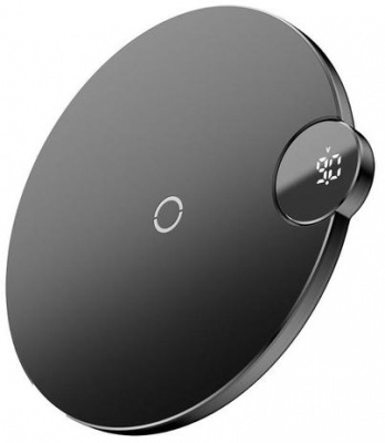Беспроводное зарядное устройство Qi Baseus LED Wireless Charger (Black/Черный)