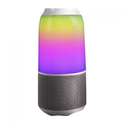 Портативная колонка Xiaomi Velev Bluetooth Colorful Lighting Sound +mic (White)